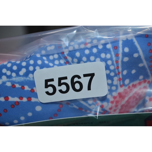 Columbia PFG Shorts Women's M Tidal 5" Inseam Fishing Blue Red Pull On New $45 - Picture 10 of 10